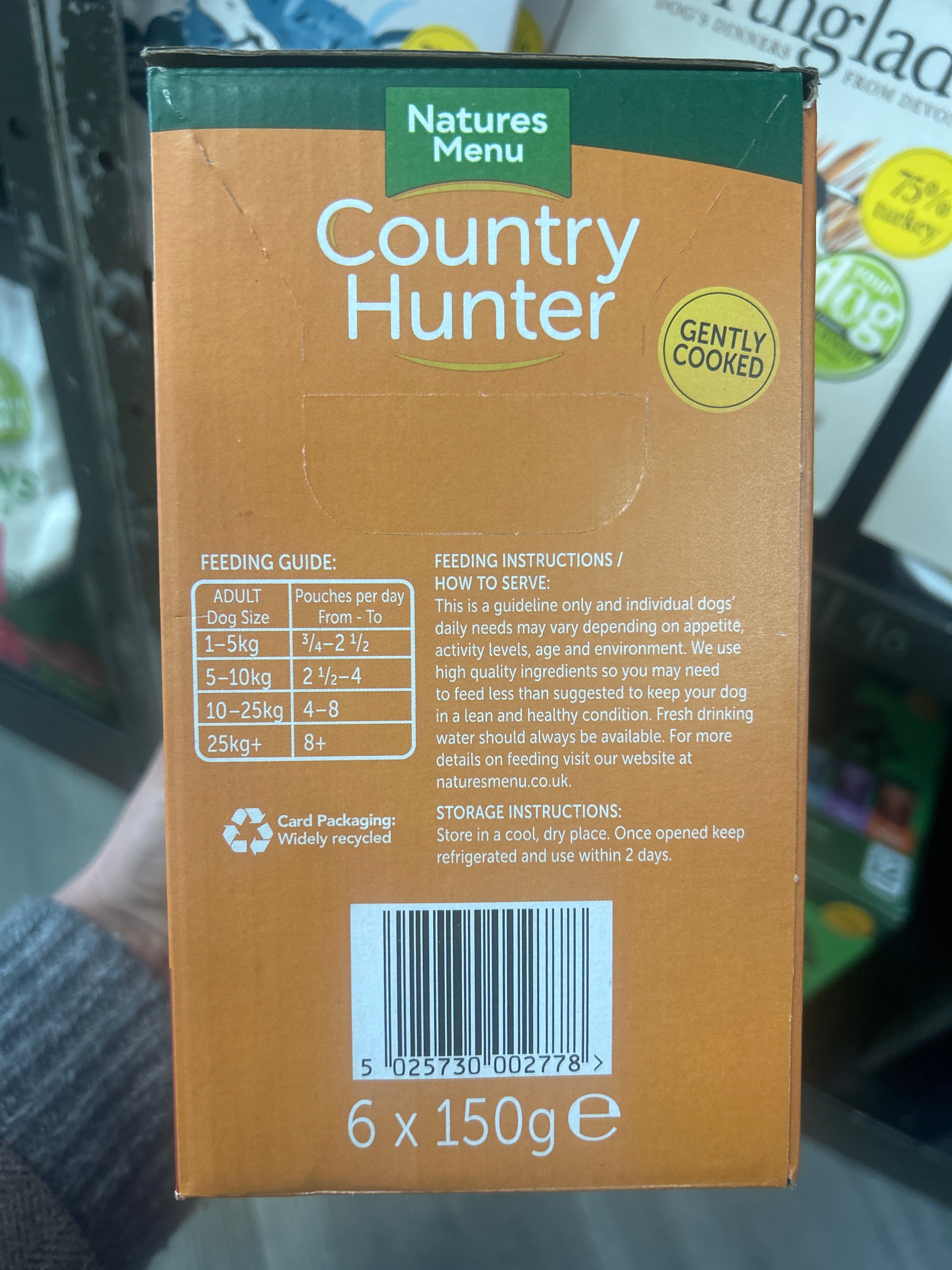 country hunters pouches(free range chicken)