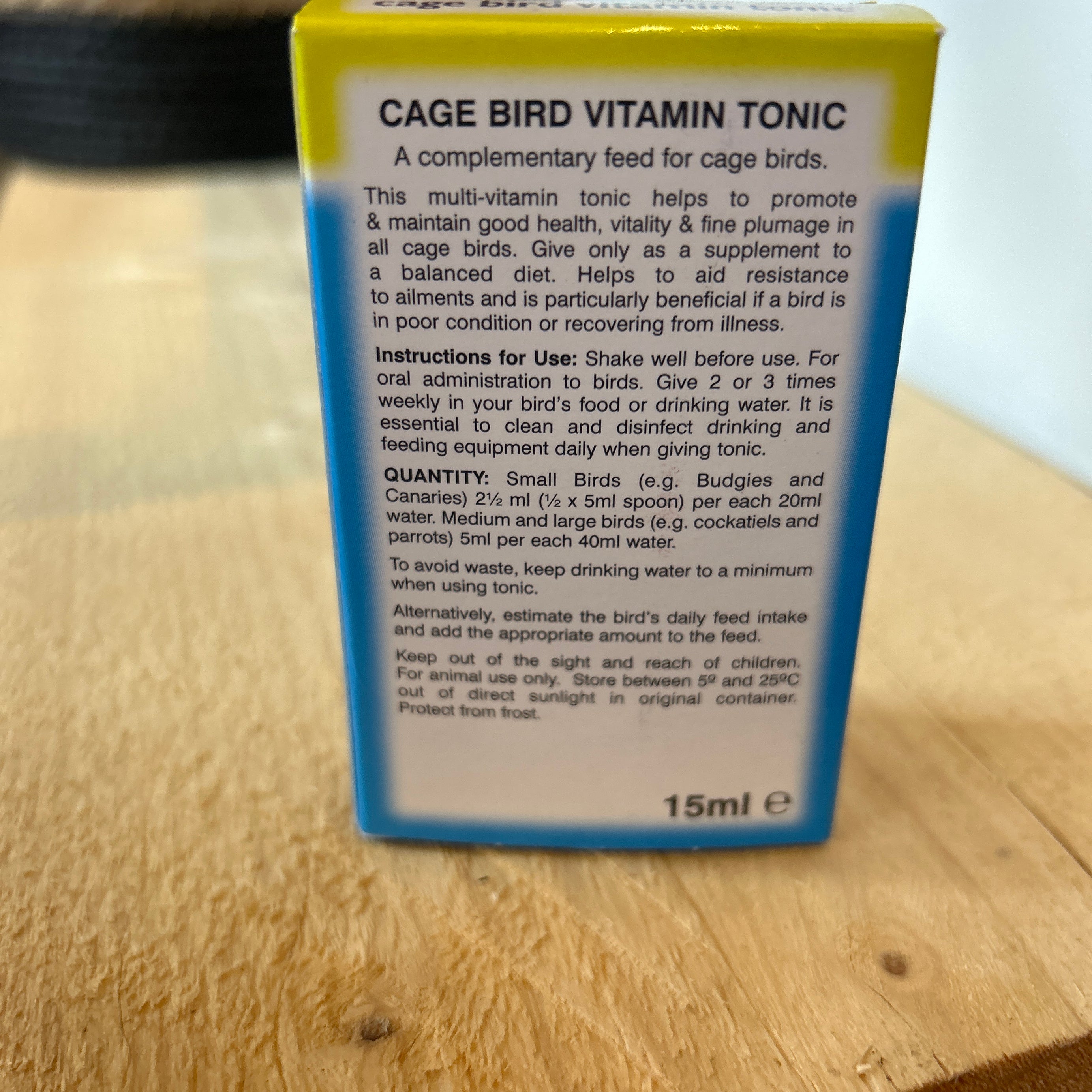 Johnsons - Cage Bird Vitamin Tonic
