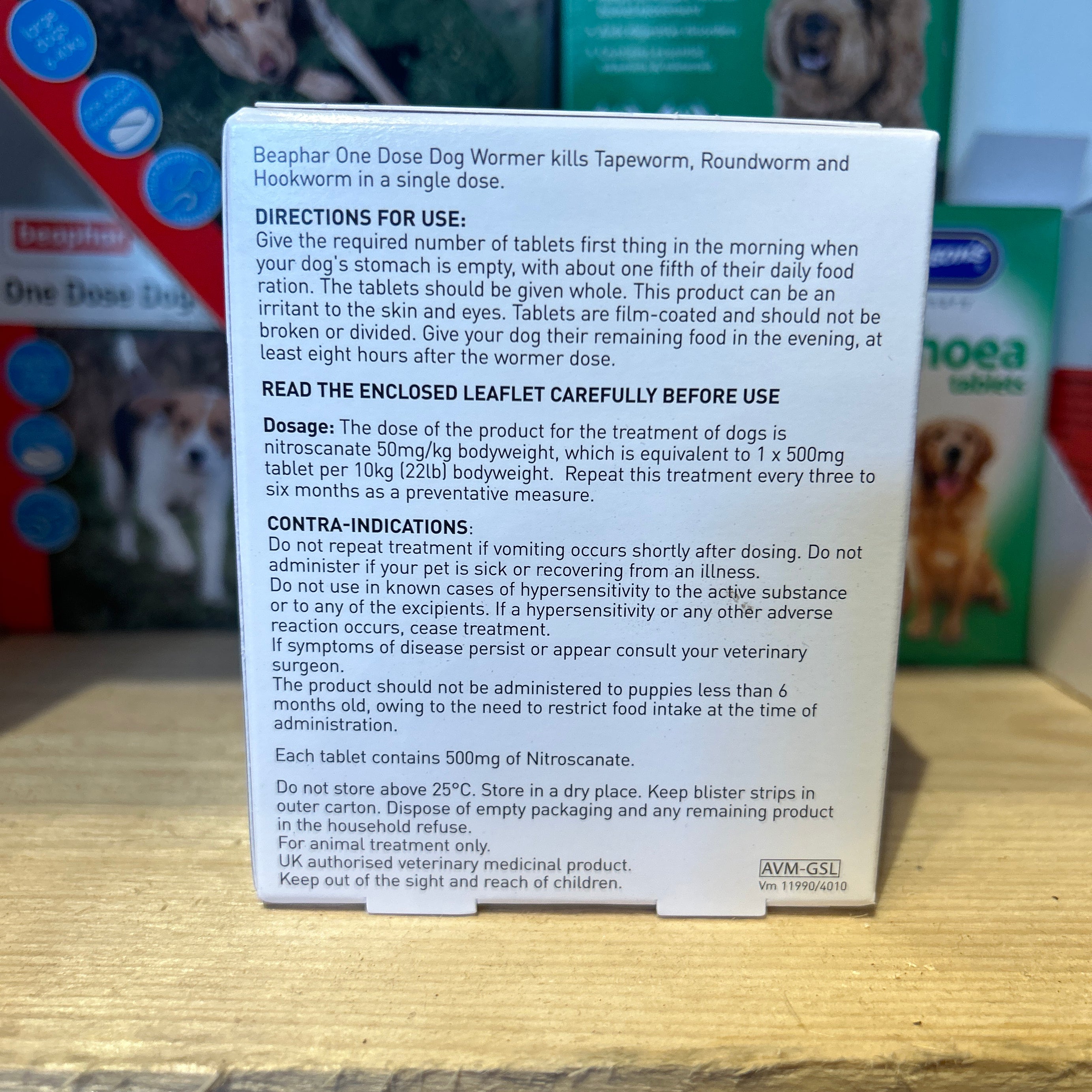 Beaphar - Dog Worm one dose