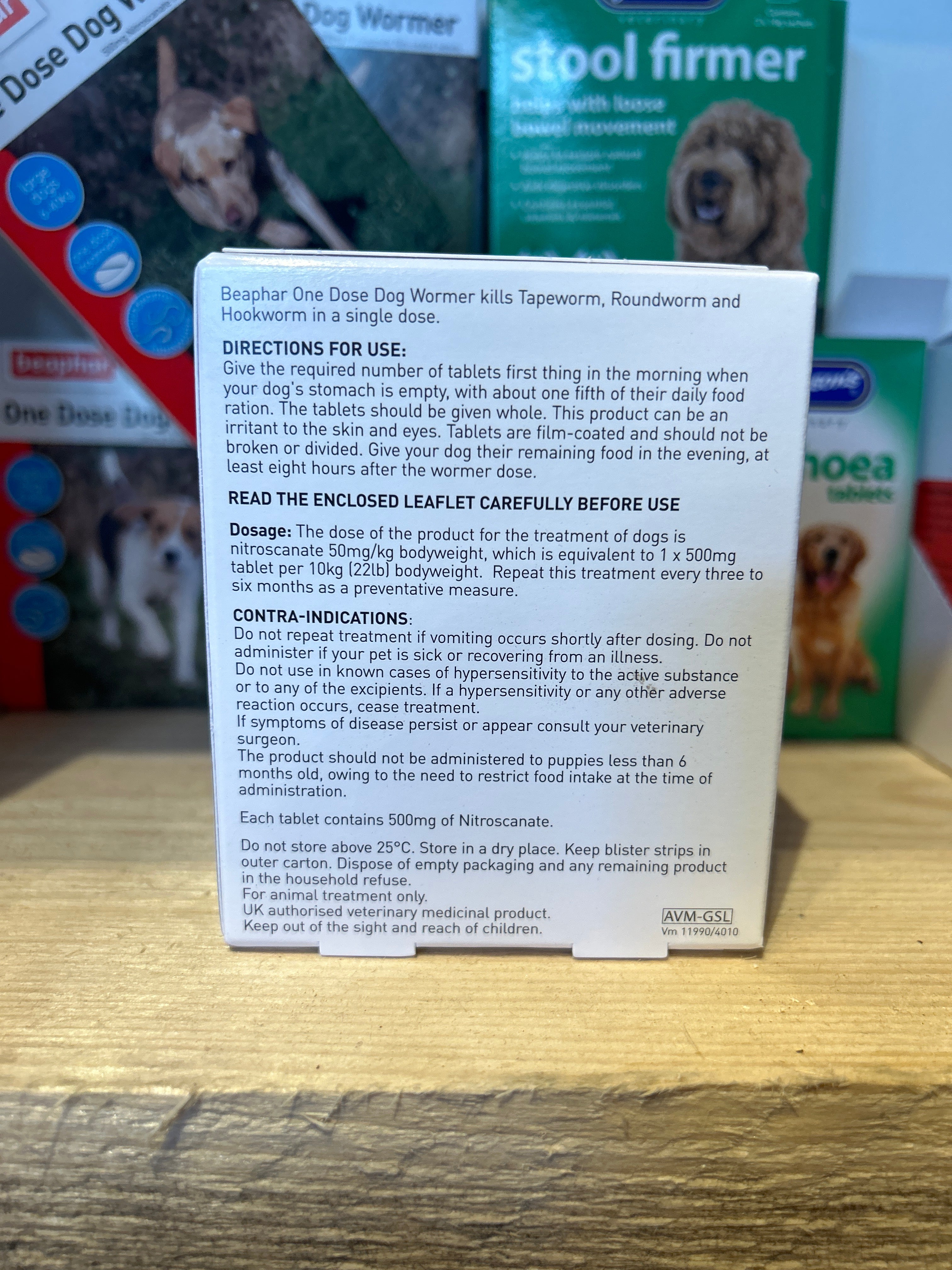 Beaphar - Dog Worm one dose
