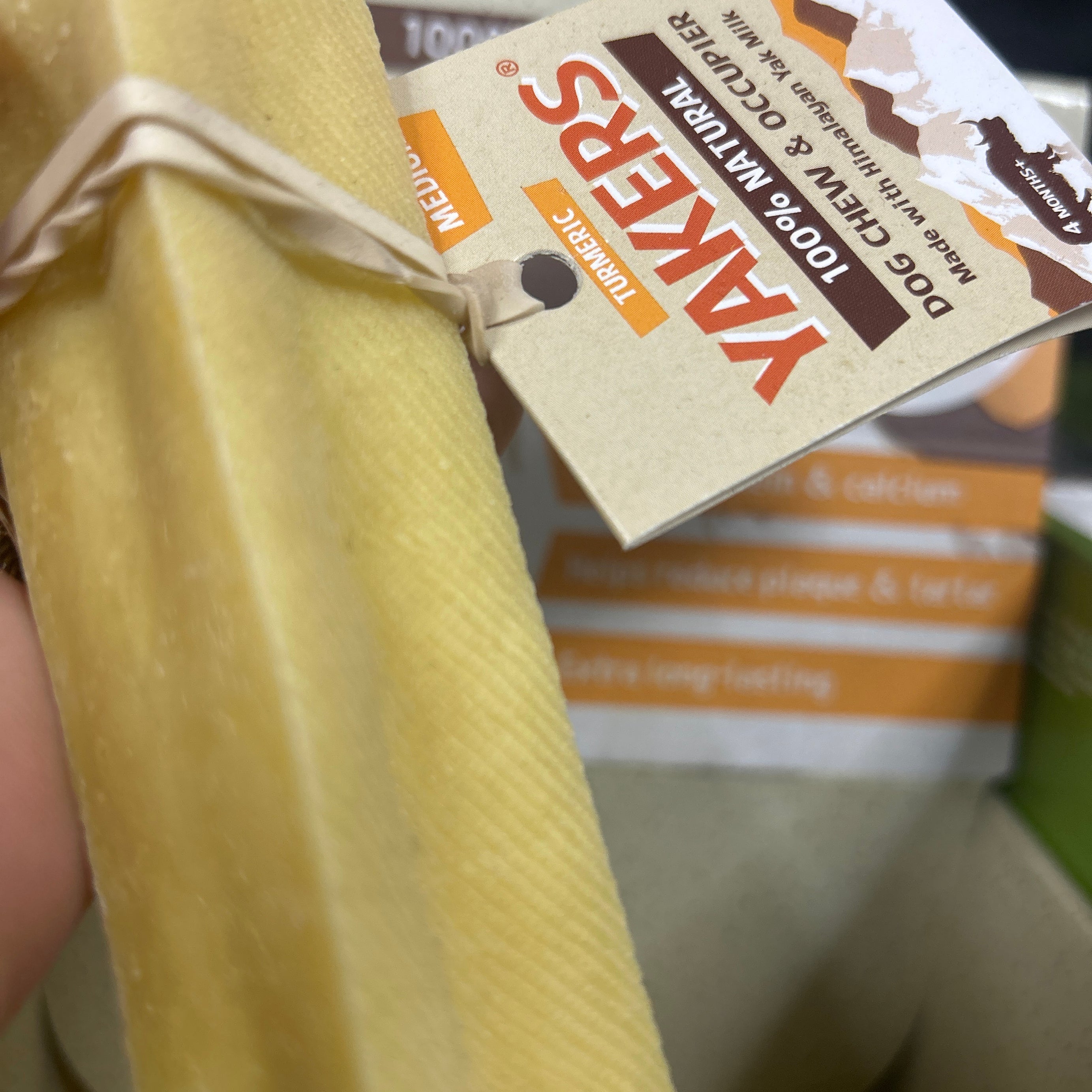 Yakers - Dog Chew Medium Tumeric