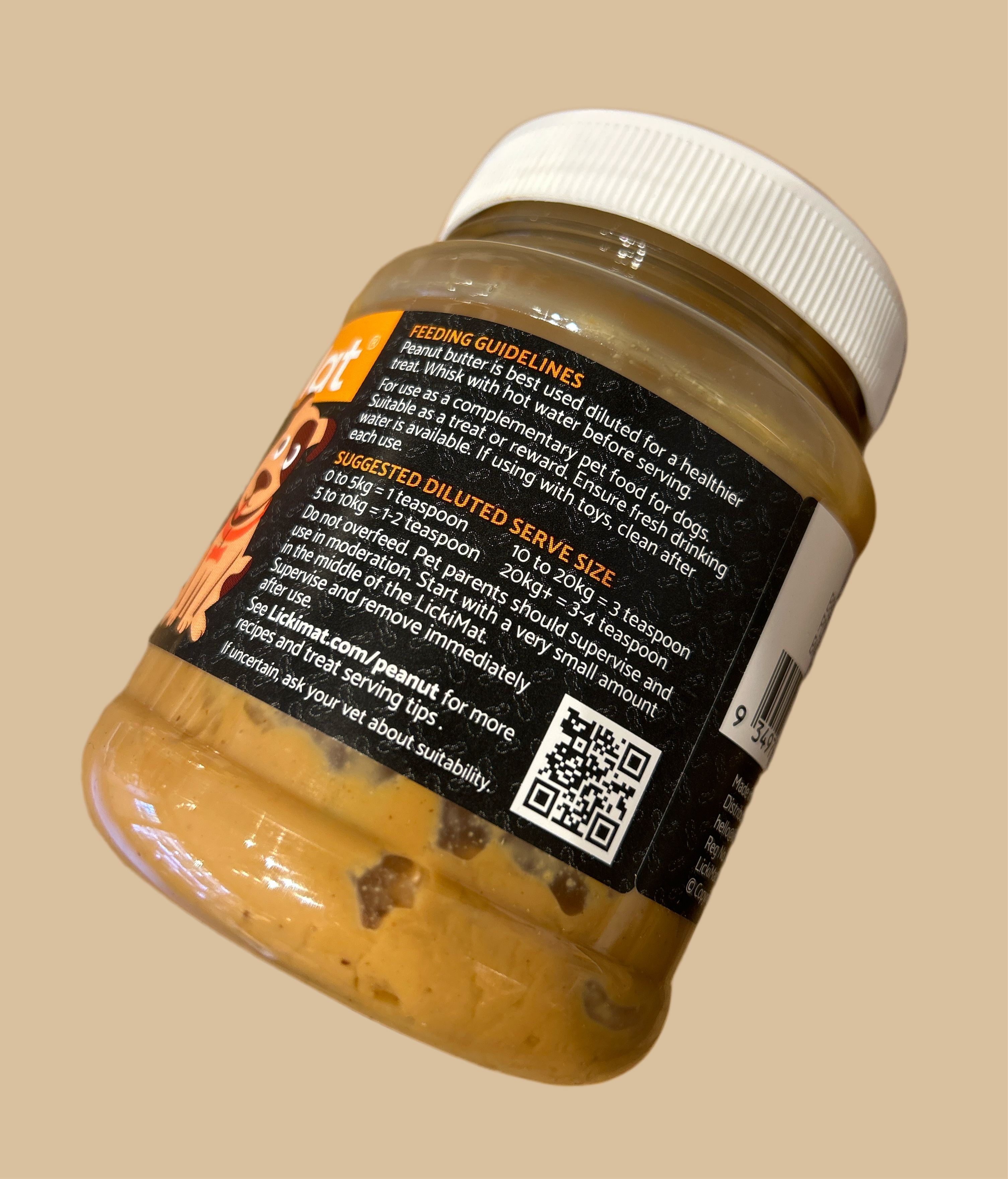 Lickimat - Peanut Butter 350G