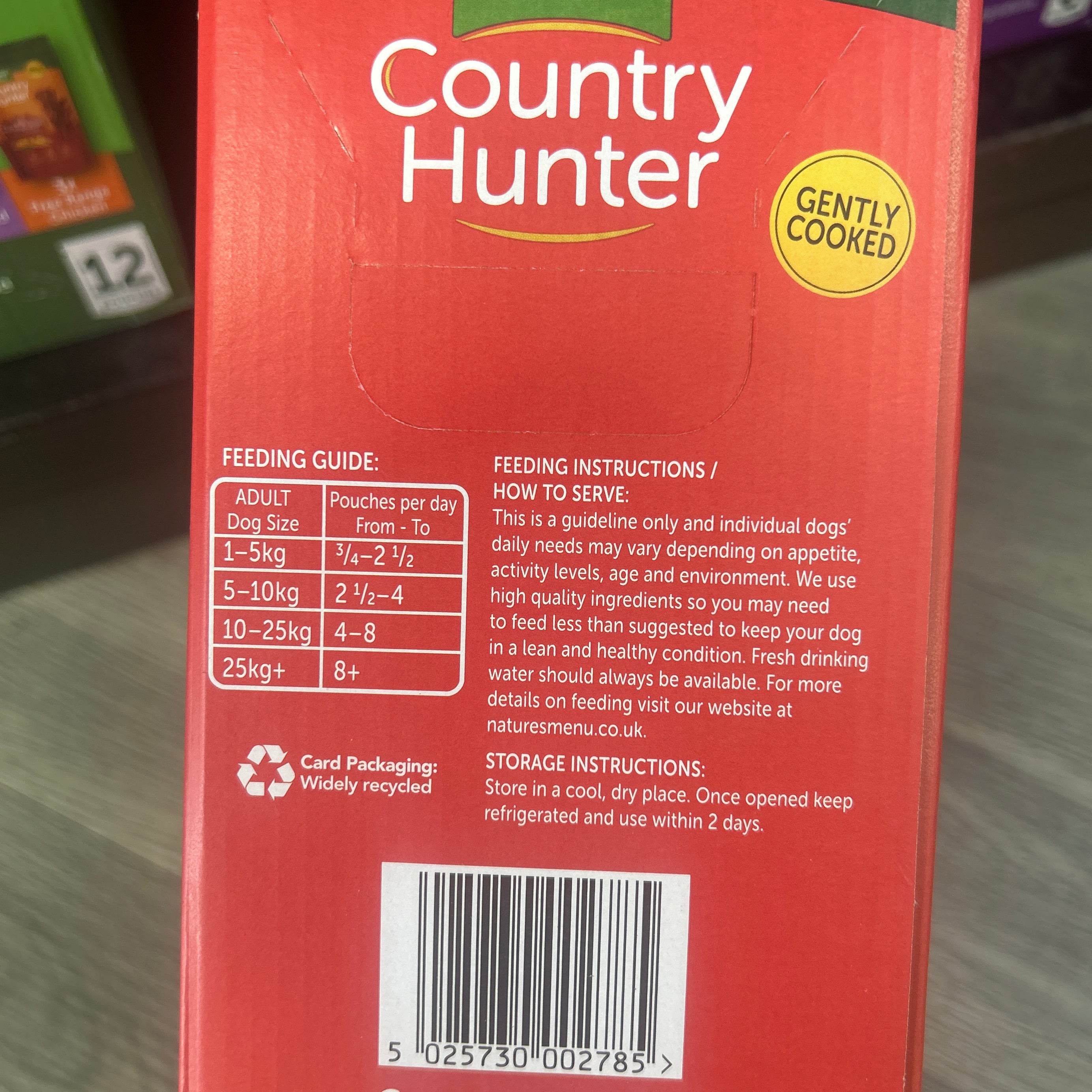 Country Hunters pouches (grass fed beef)