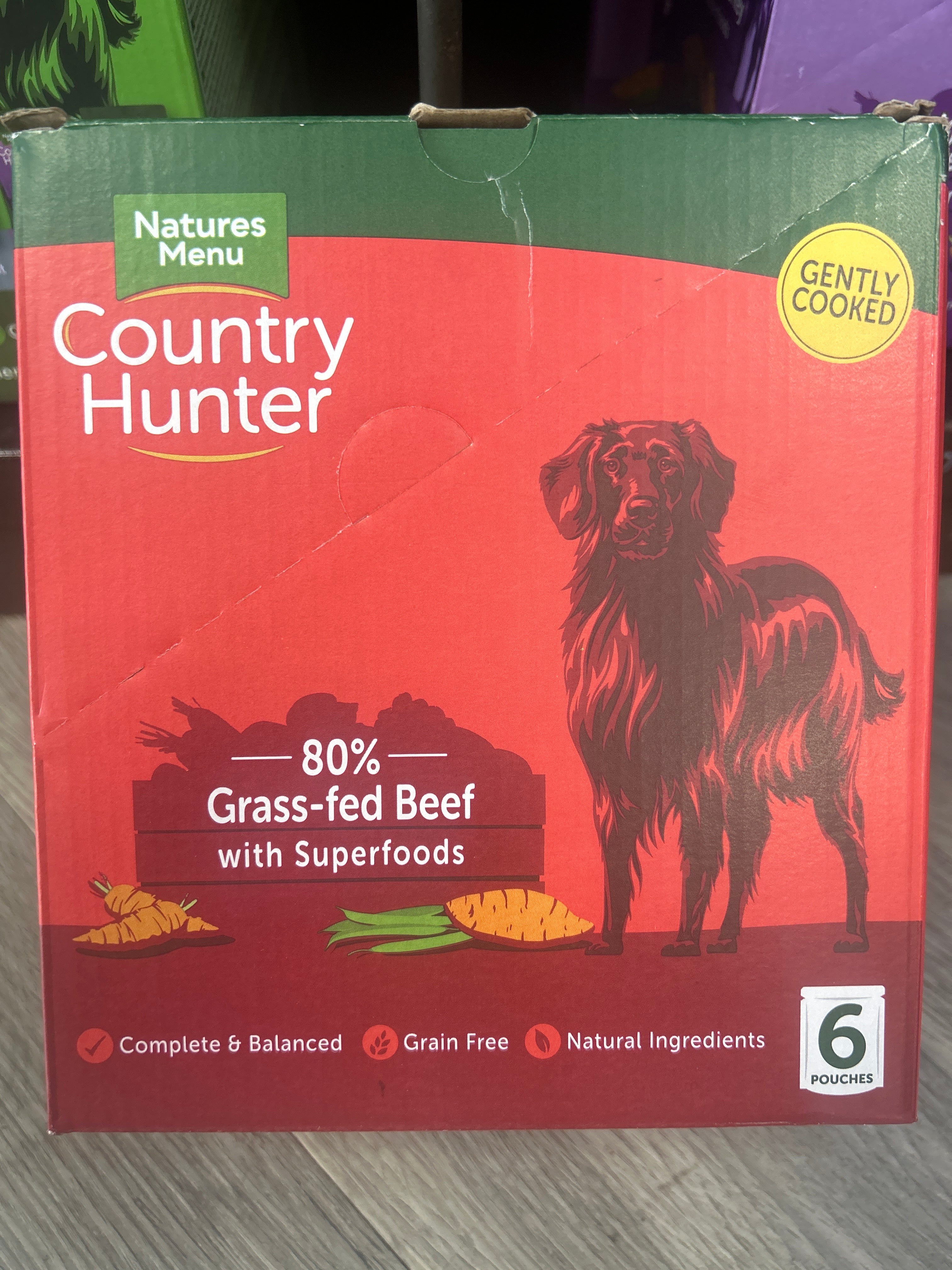 Country Hunters pouches (grass fed beef)