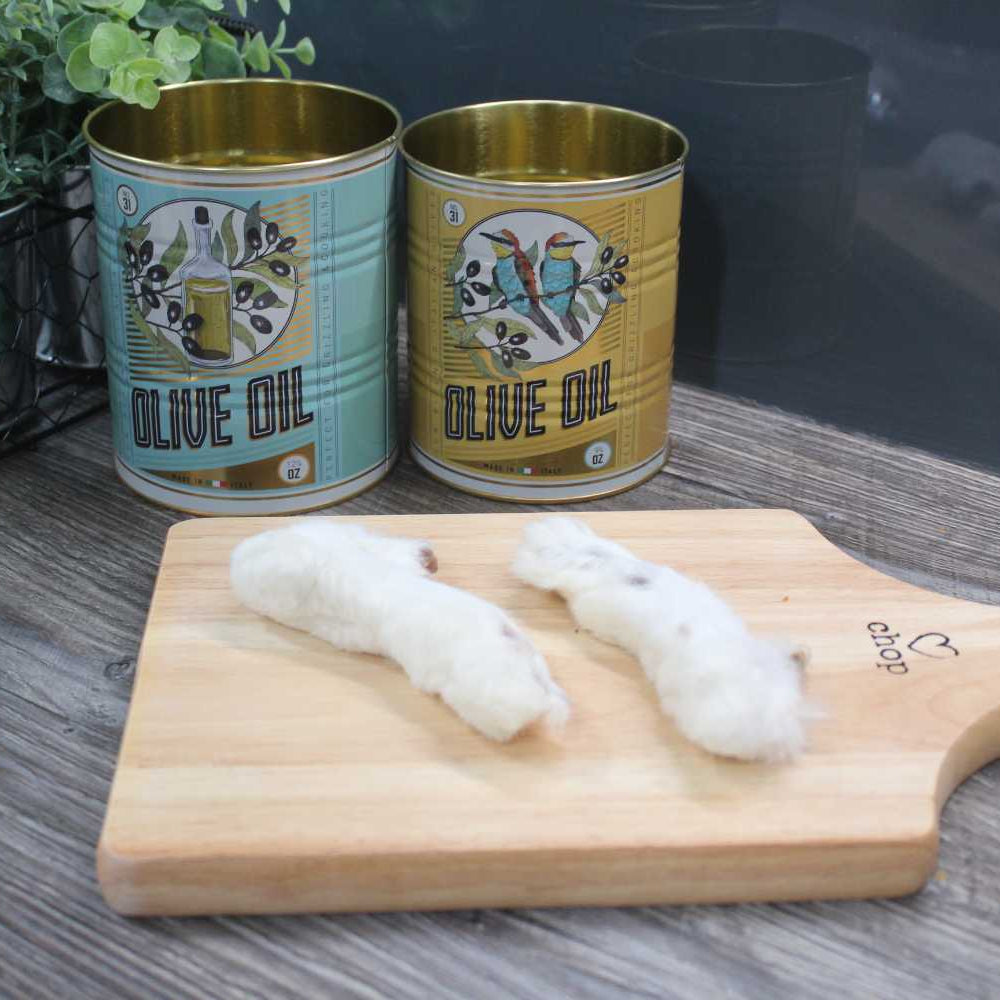 Rabbit Feet with Fur